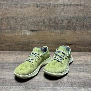 Allbirds Tree Dasher 1 Green Athletic Shoe Women's Size 9.5